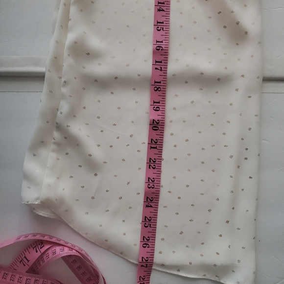 Zac & Rachel medium top, Ivory with gold specs - Picture 12 of 12
